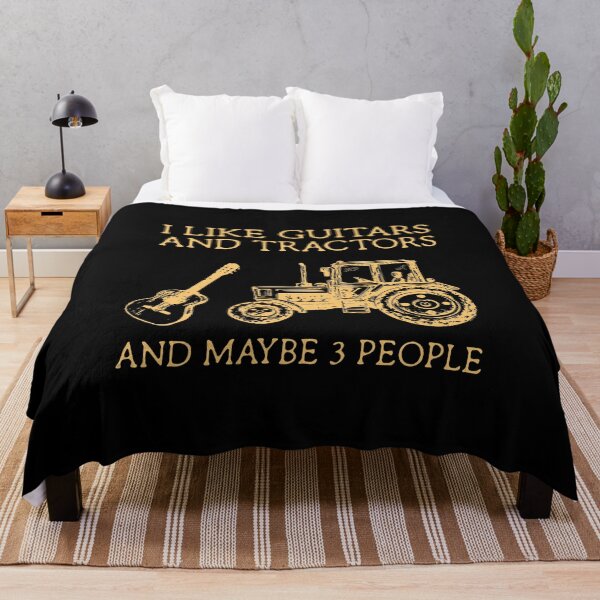 Item preview, I LIKE GUITARS AND TRACTORS AND MAYBE 3 PEOPLE designed and sold by Balll130.