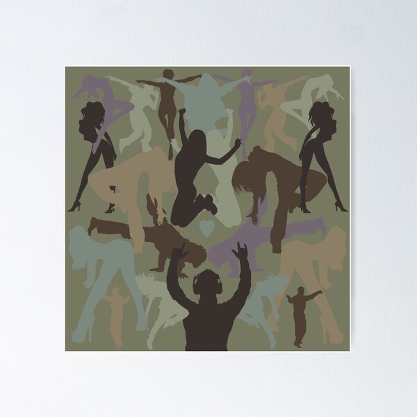 Item preview, Dance Camo designed and sold by Pirainia.