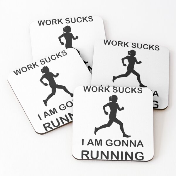 Item preview, Work sucks I am gonna Running Funny Hobby Sports designed and sold by AndiHK.