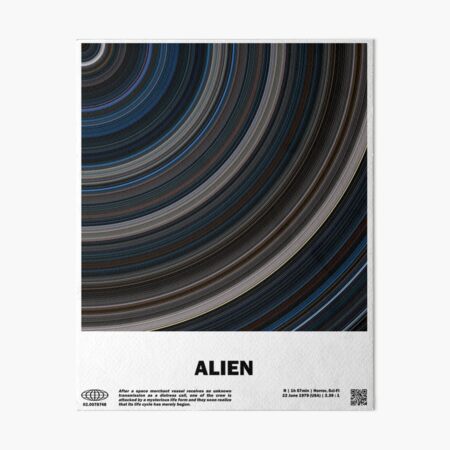 Item preview, minimal_Alien Abstract Circular Art Movie designed and sold by cinevizual.