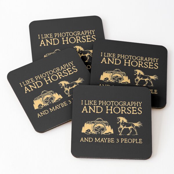 Item preview, I LIKE PHOTOGRAPHY AND HORSES AND MAYBE 3 PEOPLE designed and sold by Balll130.