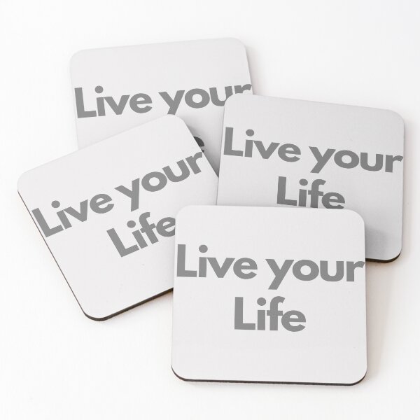 Item preview, Live your Life | Quote designed and sold by QShore.