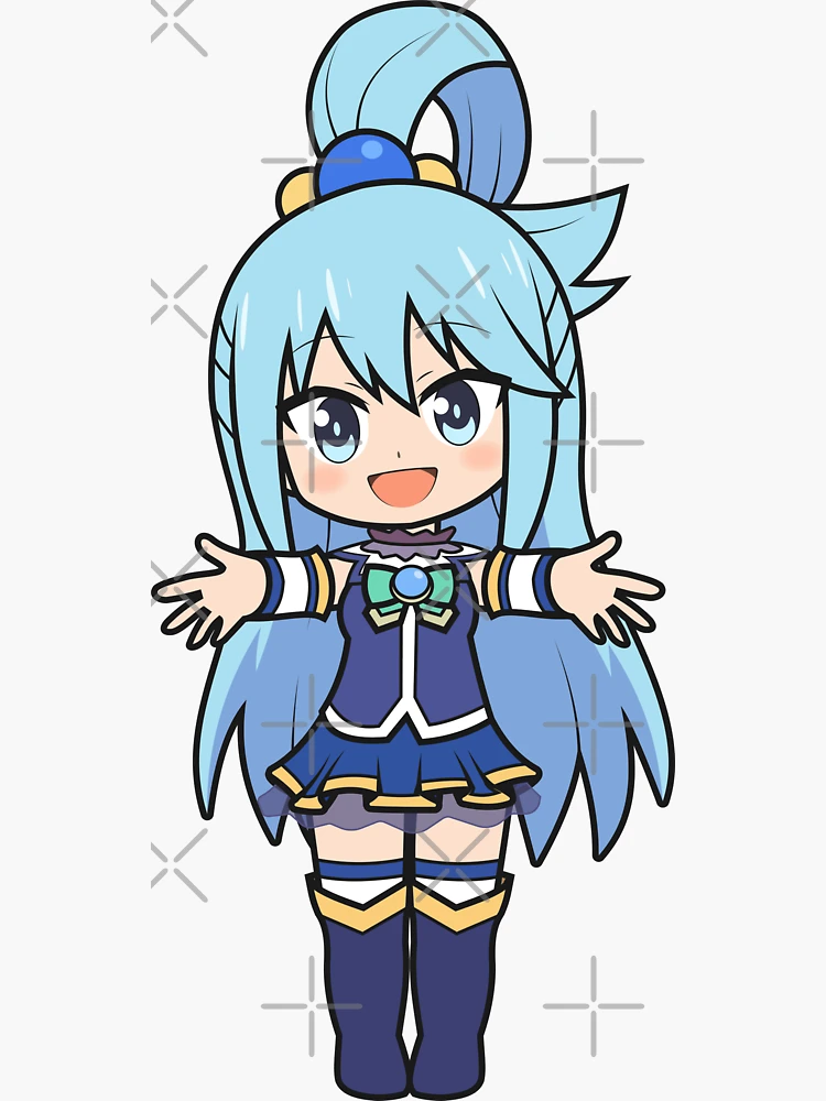 Free: KonoSuba Chibi Anime Crunchyroll Kavaii, Chibi transparent