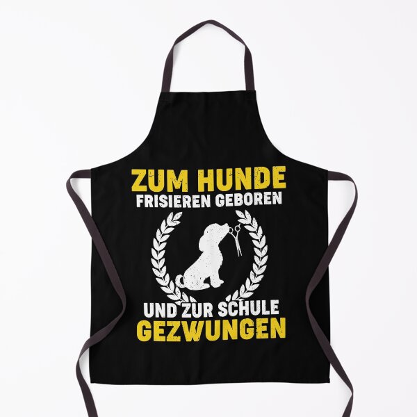 Item preview, ZUM HUNDE FRISIEREN GEBOREN UND ZUR SCHULE designed and sold by Spirit-Designs.