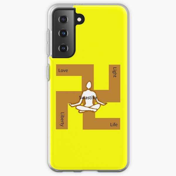 Swastika-love-light-life-liberty Samsung Galaxy Soft Case