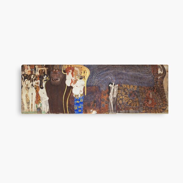 Aperçu de l'œuvre Gustav Klimt - La frise Beethoven créée et vendue par HistoryRestored.