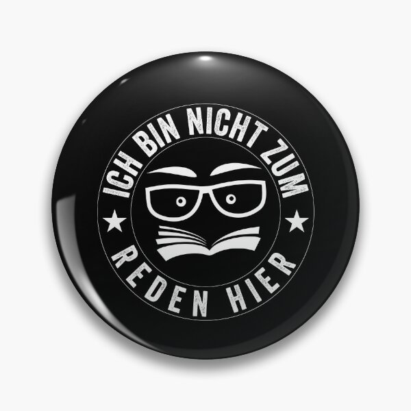 Item preview, Ich bin nicht zum Reden hier designed and sold by Spirit-Designs.