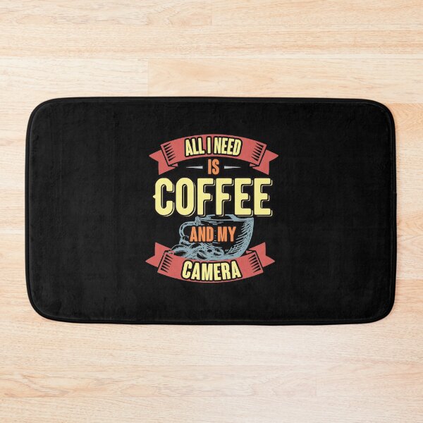 Item preview, all i need is coffee and my camera designed and sold by jacjac2121.