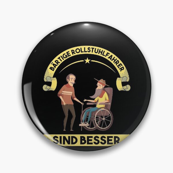 Artikelvorschau, BÄRTIGE ROLLSTUHLFAHRER SIND BESSER entworfen und verkauft von Spirit-Designs.