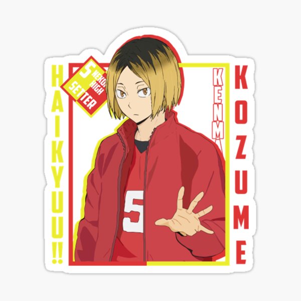 Haikyuu Kenma Kozume Sticker For Sale By Deandreedwards Redbubble 0173