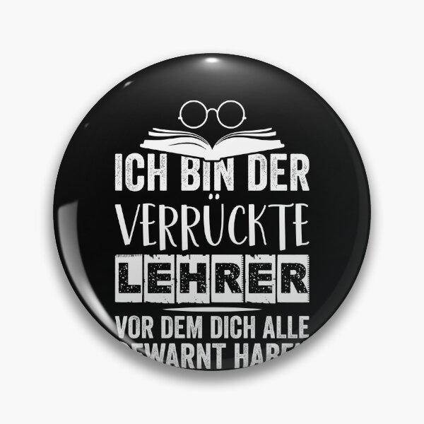 Item preview, Ich bin der verrueckte Lehrer designed and sold by Spirit-Designs.