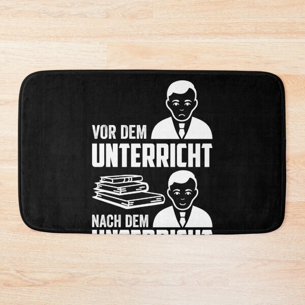 Item preview, VOR DEM UNTERRICHT NACH DEM UNTERRICHT designed and sold by Spirit-Designs.