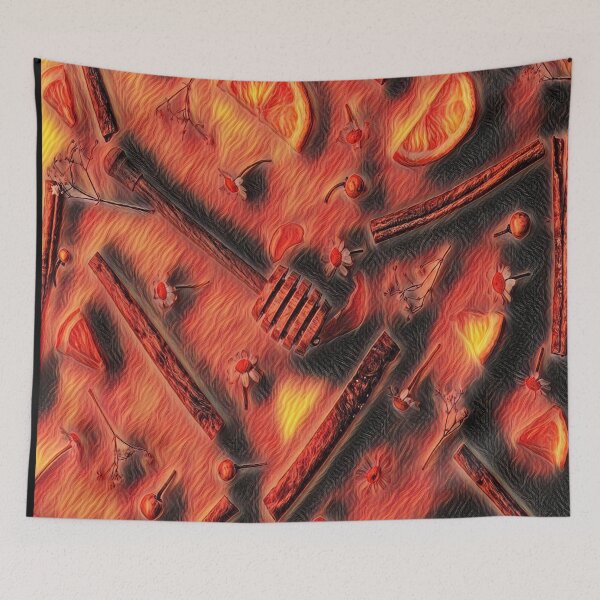Item preview, GALATHI Tea Honey Flames Sticks - Tea designed and sold by Galathi Designs.