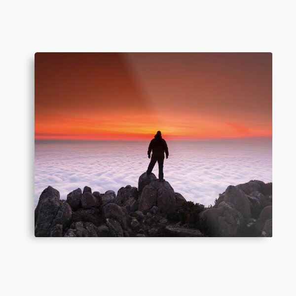 PAUSE Metal Print