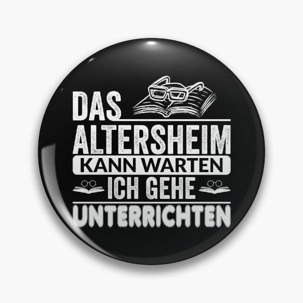 Item preview, ICH GEHE UNTERRICHTEN designed and sold by Spirit-Designs.