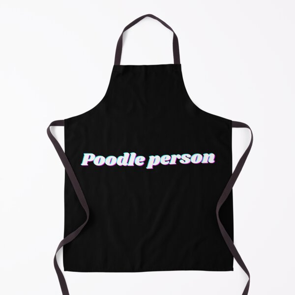 Item preview, Poodle Person - poodle puns designed and sold by Paperfly Studio.