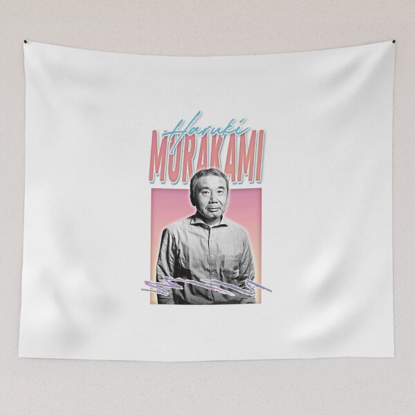 Item preview, Haruki Murakami æ‘ä¸Š æ˜¥æ¨¹ Aesthetic Fan Art Design designed and sold by Tylerlindsay.