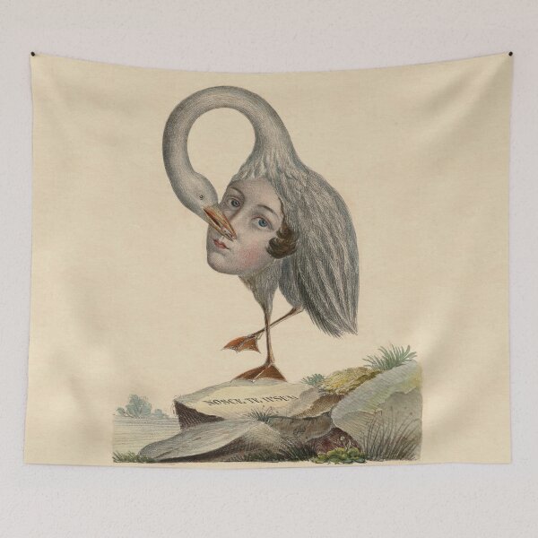 Item preview, Bird of Self Knowledge Unique Vintage Image designed and sold by AntiqueImages.
