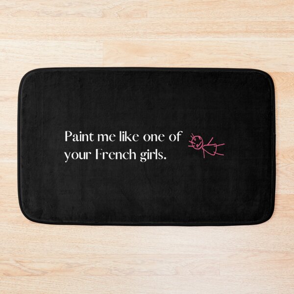 Item preview, Black and White Text based - Paint me.  designed and sold by OffensiveTCG.