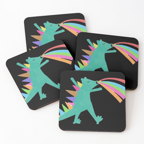 Item preview, Funny colorful dinosaur spreading happiness designed and sold by Ahmed Asker.