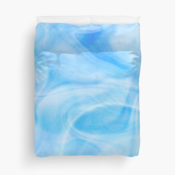 Blue marble Duvet Cover