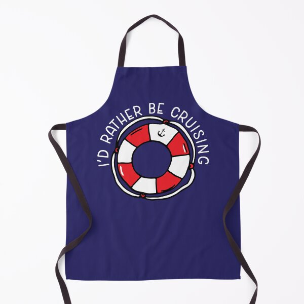 Item preview, I'd Rather be Cruising Cruise Ship Quote designed and sold by HotHibiscus.