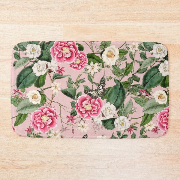 Item preview, Roses and Butterflies on Pink designed and sold by meggydesigns.
