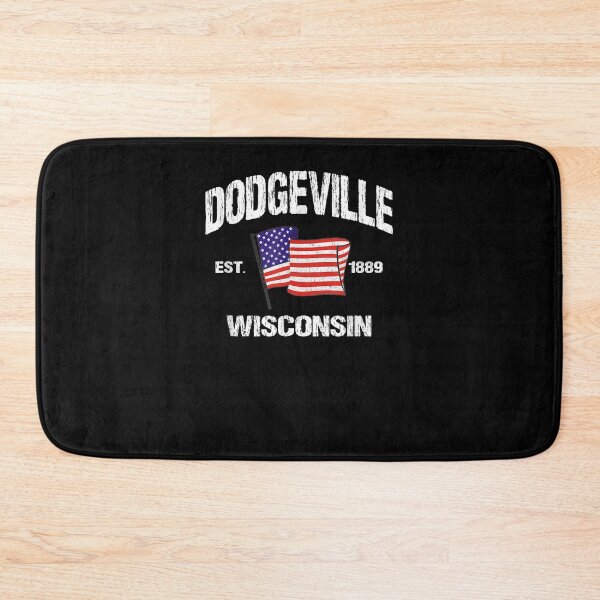 Item preview, Dodgeville Wisconsin Wi Usa Stars Stripes Vintage Style Gift  designed and sold by mchargue12.
