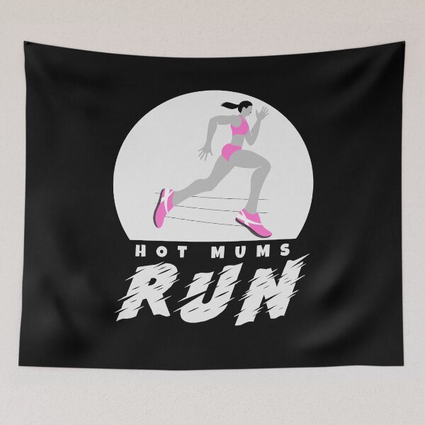 Item preview, Hot Mums Runs - Running Design designed and sold by mum-of-two.