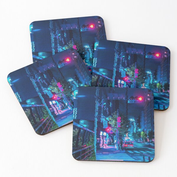 Item preview, Night Street Cityscape designed and sold by Robisko Store.