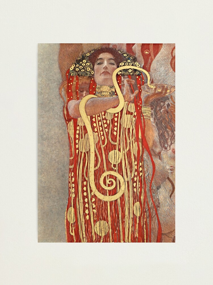 Gustav Klimt - Hygieia (1907) Photographic Print for Sale by  HistoryRestored