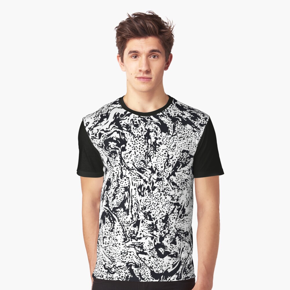 "Black Marble Seamless Texture, Black Marble Seamless Texture" Tshirt