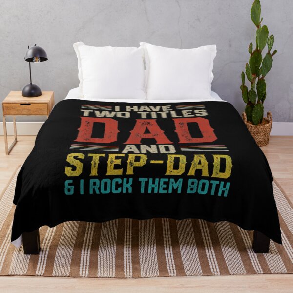 Item preview, I Have Two Titles Dad And Step Dad Cute Fathers Day Gift  designed and sold by mchargue12.