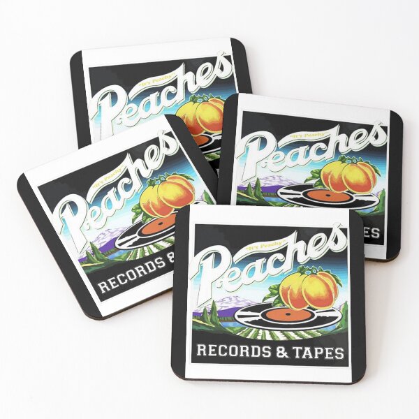 Item preview, Camiseta con logo difuntoPeaches Records & Tapes - Serie con logo difunto (tienda de discos) designed and sold by SenRue.