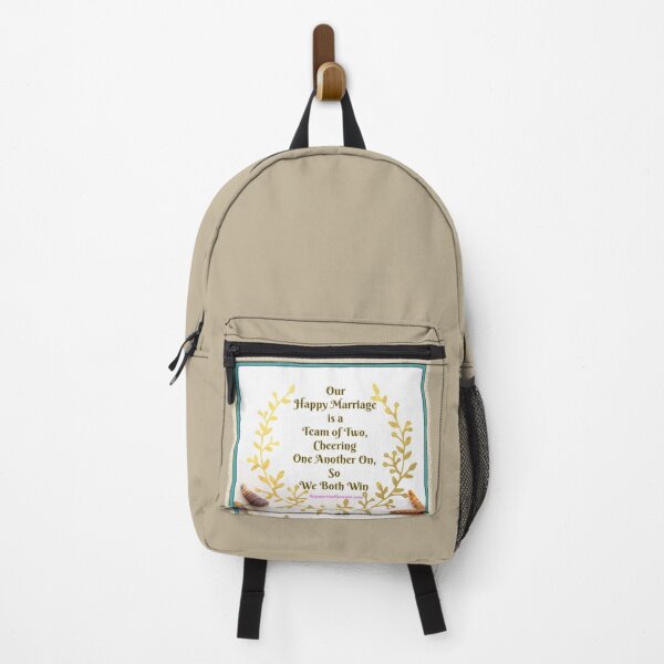 Item preview, Happy Marriage Team quote - Sand & Seashells theme - Jade Frame - SupportiveSpouses.com - Vicki Hadfield designed and sold by Printable Pressies.