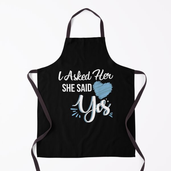 Item preview, I Asked Her She Said Yes Romantic Couples Engagement Gift  designed and sold by mchargue12.