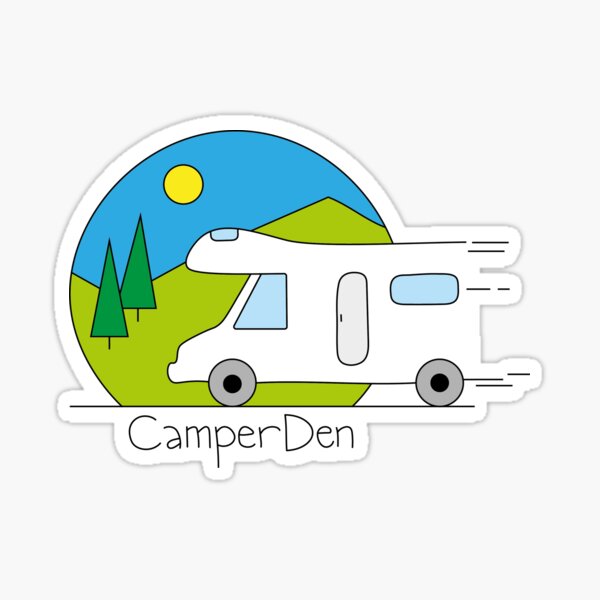 CamperDen Sticker