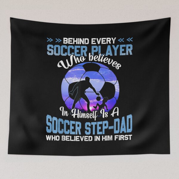 Item preview, Behind Every Soccer Player Is Soccer Step Dad Gift  designed and sold by mchargue12.