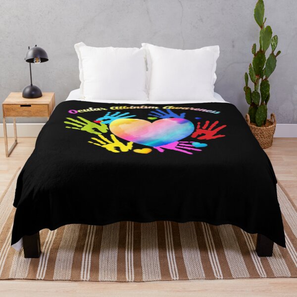 Item preview, We Wear Rainbow Heart For Ocular Albinism Awareness Support Gift  designed and sold by mchargue12.