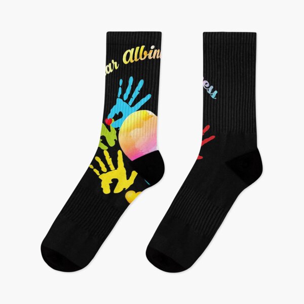 Item preview, We Wear Rainbow Heart For Ocular Albinism Awareness Support Gift  designed and sold by mchargue12.