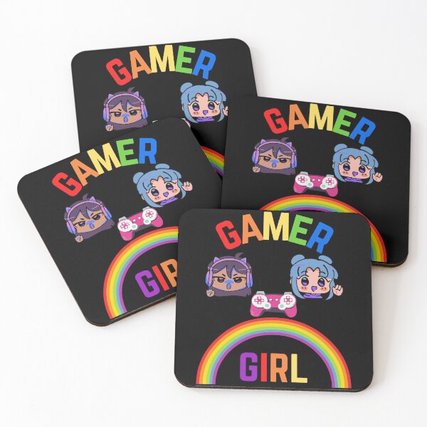 Item preview, Gamer Girl Kawaii Gay Pride designed and sold by WoodburyLake.