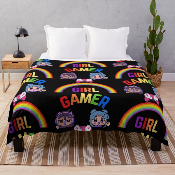 Item preview, Gamer Girl Kawaii Gay Pride designed and sold by WoodburyLake.