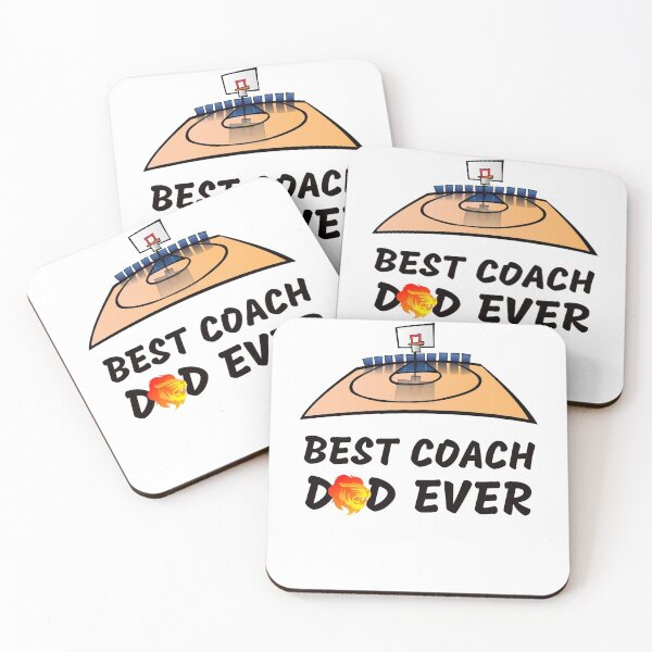 Item preview, Best Basketball Coach Dad Ever designed and sold by medbdj.