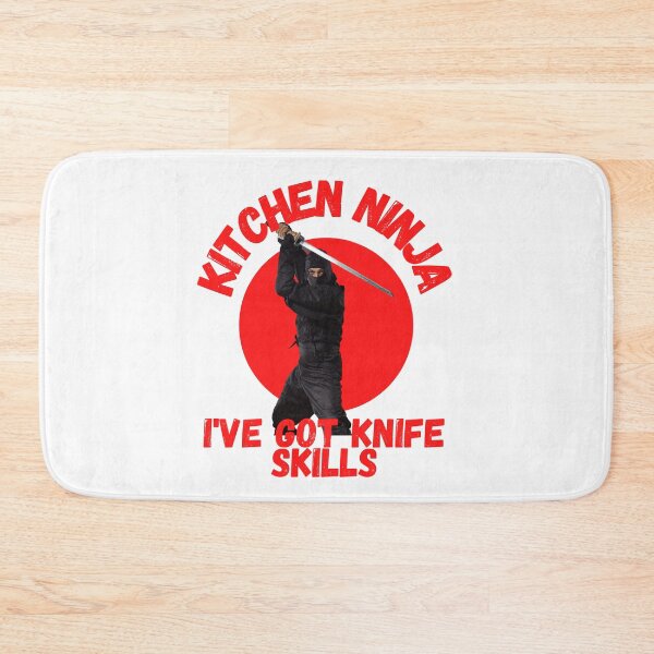Item preview, KITCHEN, NINJA, KNIFE SKILLS, FOODIE MEME, HOSPO,  designed and sold by R B Chrystal.