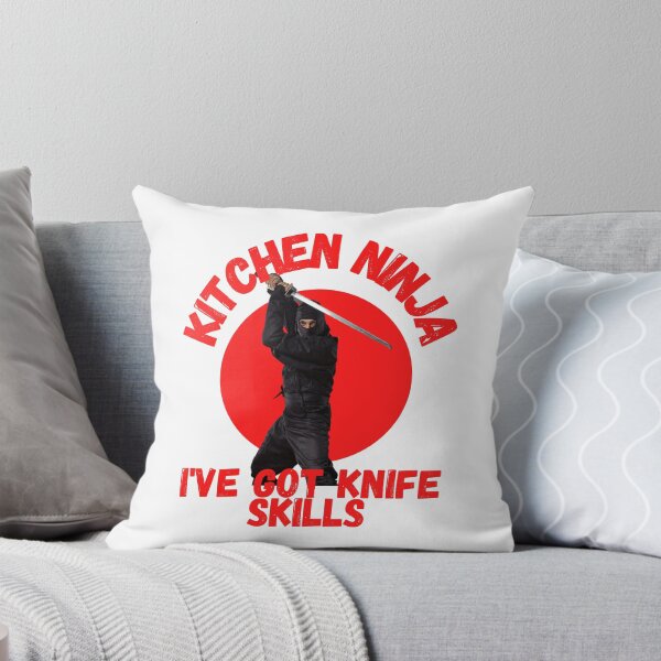Item preview, KITCHEN, NINJA, KNIFE SKILLS, FOODIE MEME, HOSPO,  designed and sold by R B Chrystal.