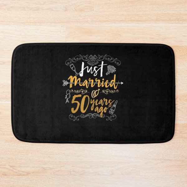 Item preview, Just Married 50 Year Wedding Anniversary Married Couples Gift  designed and sold by mchargue12.
