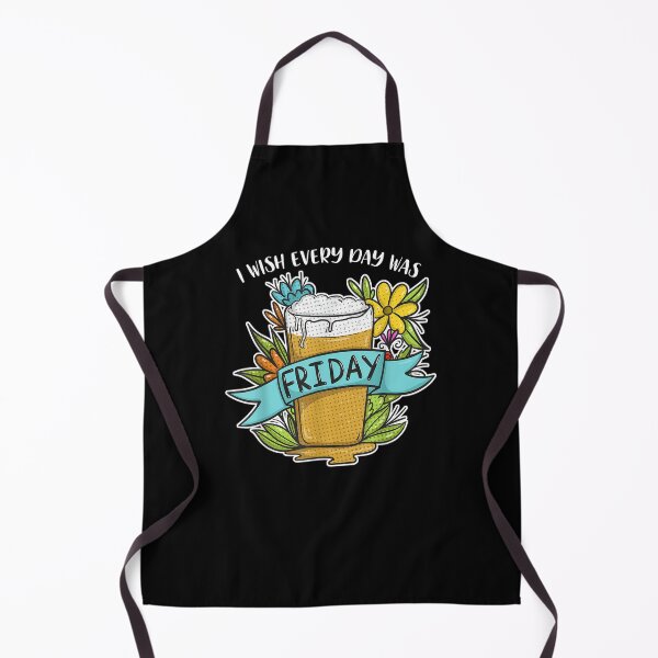 Item preview, I Wish Every Day Was Friday Drinking Beer Floral Gift designed and sold by mchargue12.