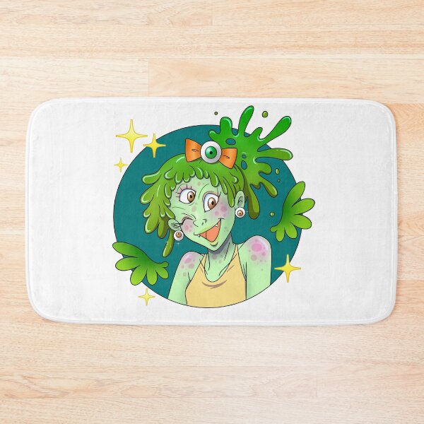Item preview, Three Eyed Slime Monster Girl designed and sold by FizzyVee.
