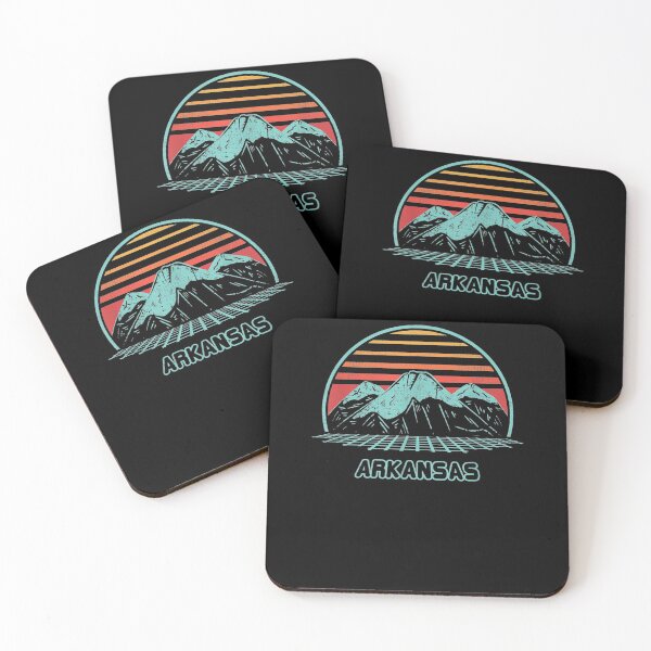 Item preview, Arkansas Retro Mountain Hiking 80s Style Gift  designed and sold by mchargue12.