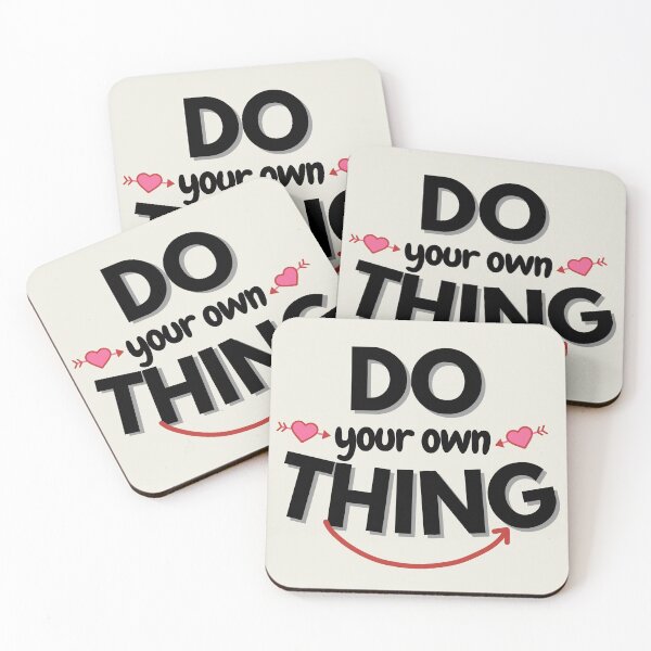 Item preview, Do your own thing -  motivational quote designed and sold by deeloutshirts.